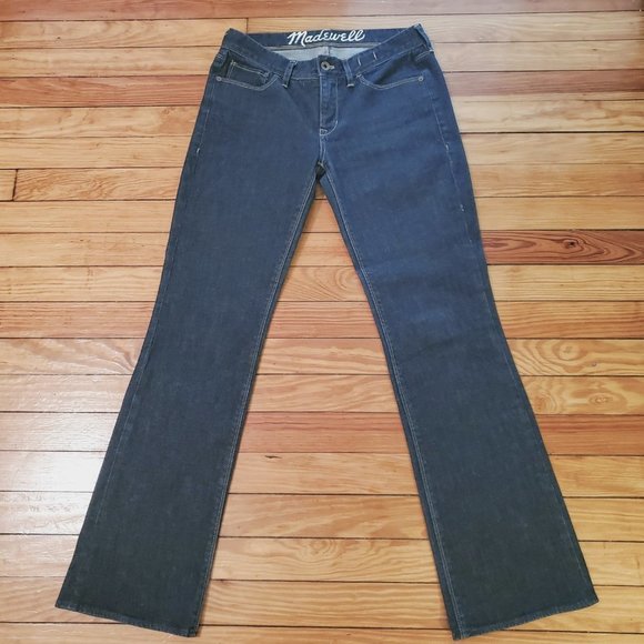 Madewell Boot Legger Dark Wash Jeans NWOT Sz 28 x 32 - Picture 2 of 8